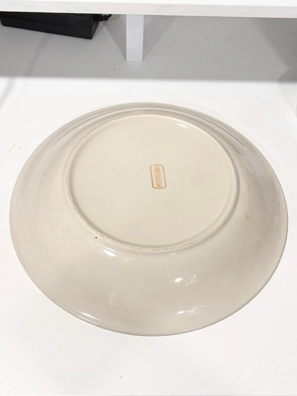 Vintage Pumpkin Pie Plate Decorative Pie Dish Bakeware 10”